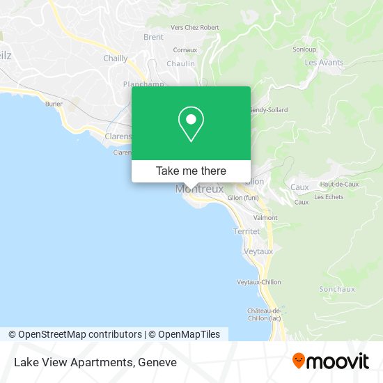Lake View Apartments map