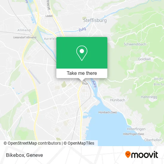 Bikebox map