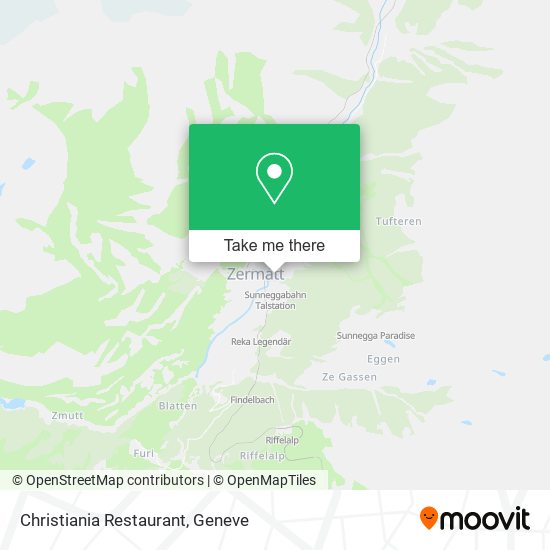 Christiania Restaurant map