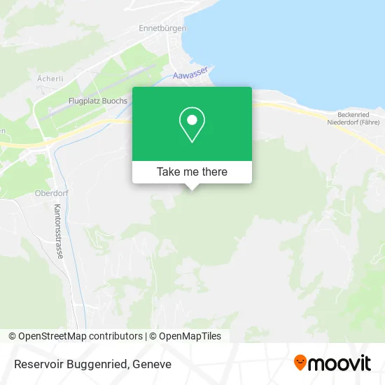 Reservoir Buggenried map