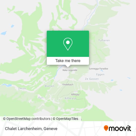 Chalet Larchenheim map