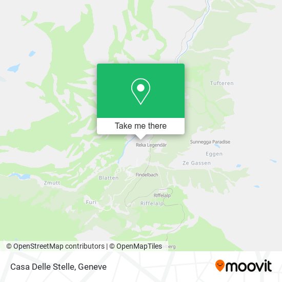 Casa Delle Stelle map