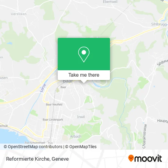 Reformierte Kirche map