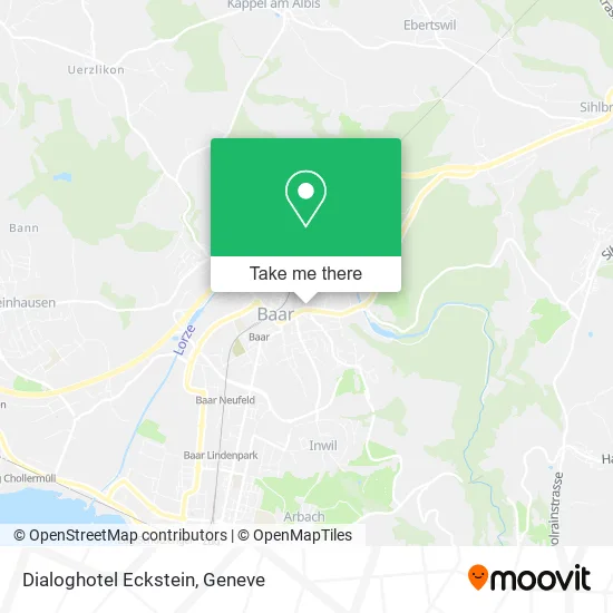 Dialoghotel Eckstein map