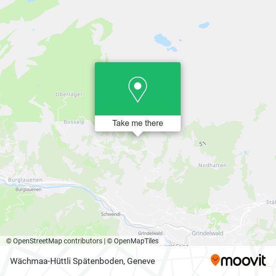 Wächmaa-Hüttli Spätenboden map