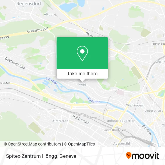 Spitex-Zentrum Höngg plan