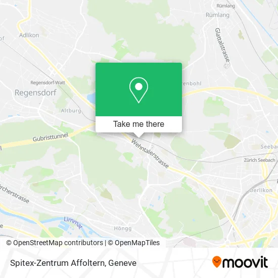 Spitex-Zentrum Affoltern map