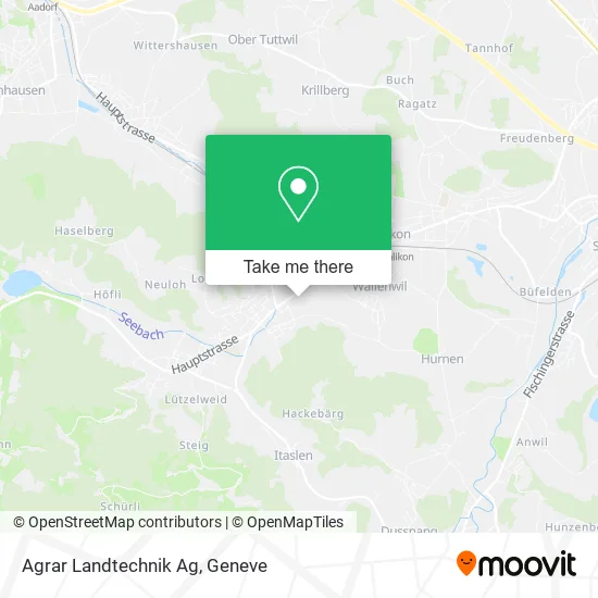 Agrar Landtechnik Ag map