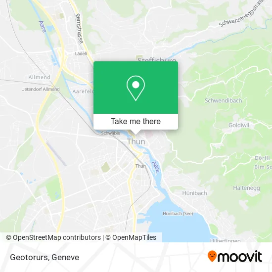 Geotorurs map