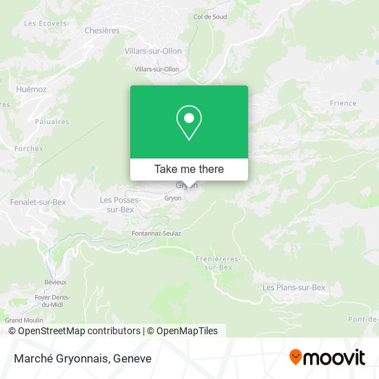 Marché Gryonnais map