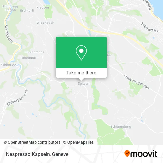 Nespresso Kapseln map