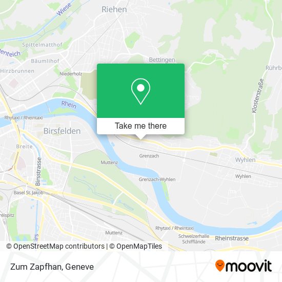 Zum Zapfhan map