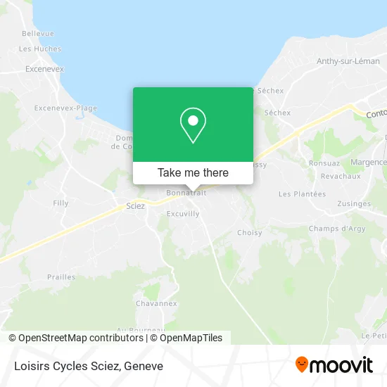 Loisirs Cycles Sciez map