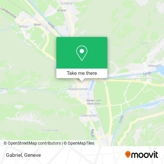 Gabriel map