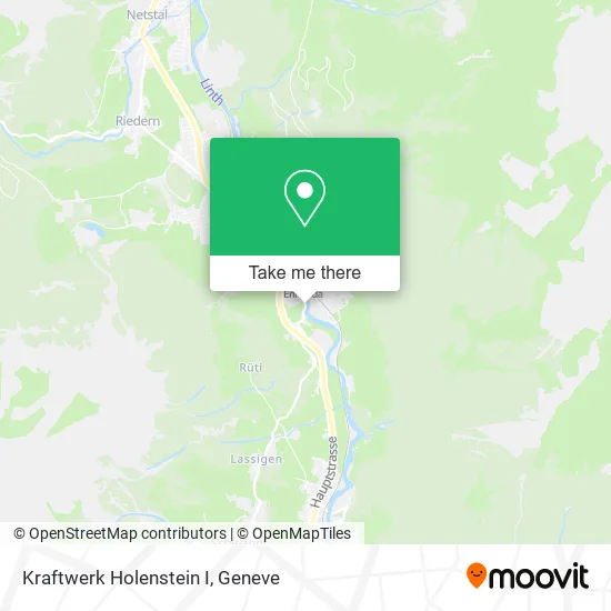 Kraftwerk Holenstein I map