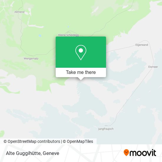 Alte Guggihütte map