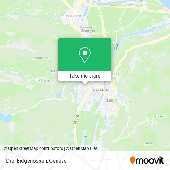 Drei Eidgenossen map