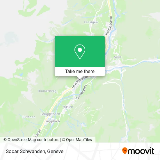 Socar Schwanden map