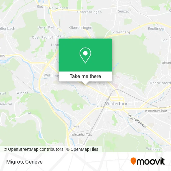 Migros map