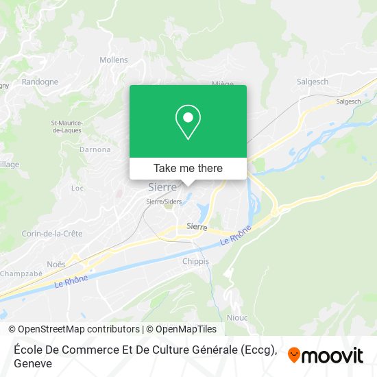 École De Commerce Et De Culture Générale (Eccg) map