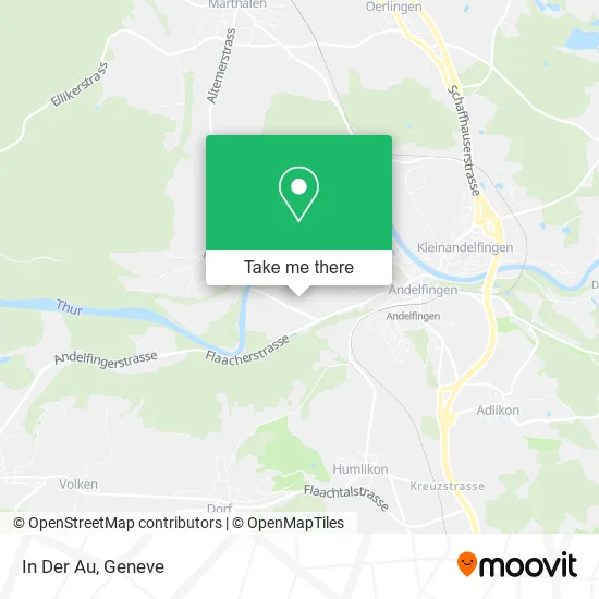In Der Au map
