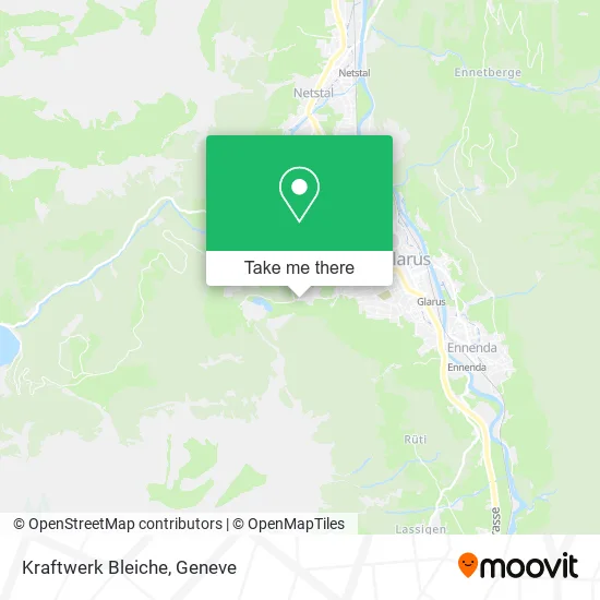 Kraftwerk Bleiche map