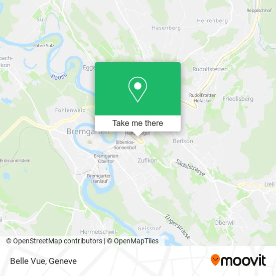 Belle Vue map