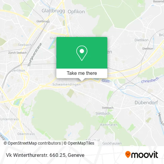 Vk Winterthurerstr. 660.25 map