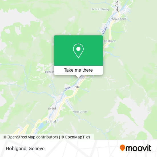 Hohlgand map