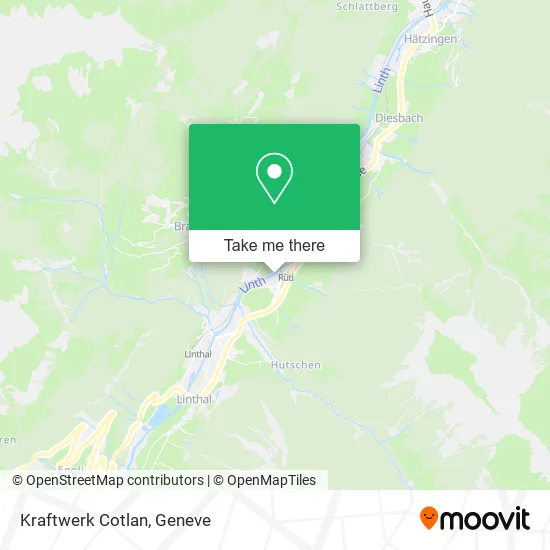 Kraftwerk Cotlan map