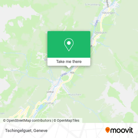 Tschingelguet map