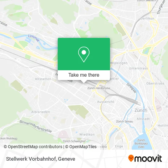 Stellwerk Vorbahnhof map