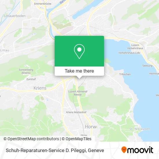 Schuh-Reparaturen-Service D. Pileggi map