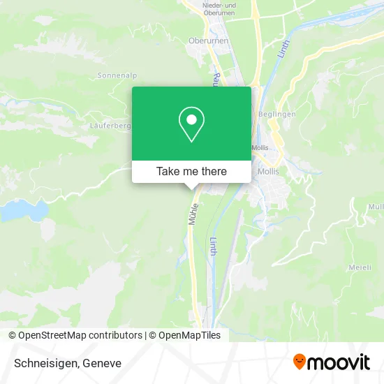 Schneisigen map