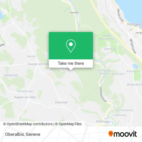 Oberalbis map