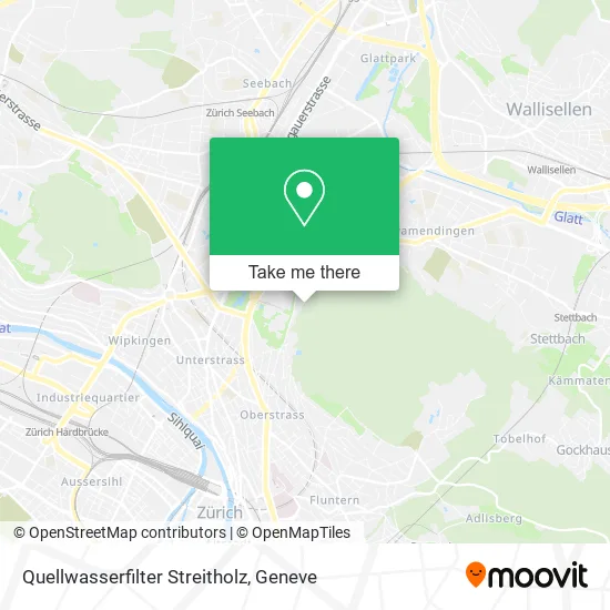 Quellwasserfilter Streitholz map