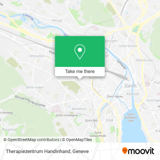 Therapiezentrum Handinhand map