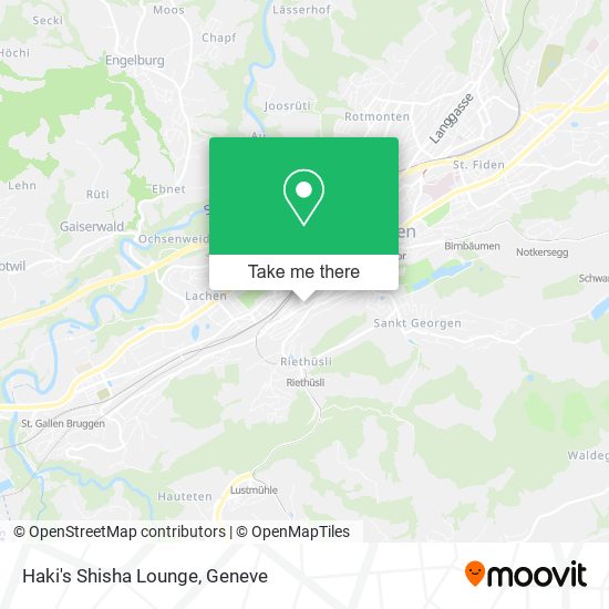 Haki's Shisha Lounge map