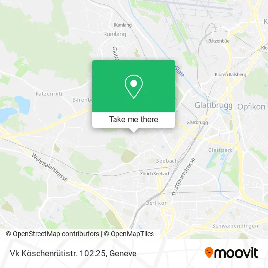 Vk Köschenrütistr. 102.25 map