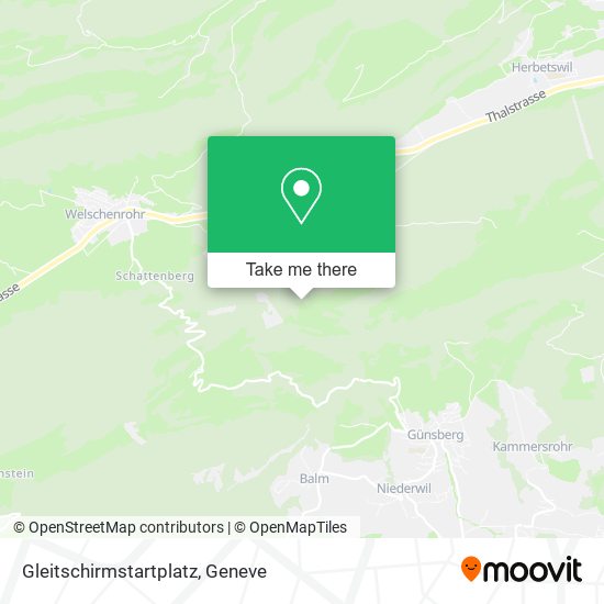 Gleitschirmstartplatz map