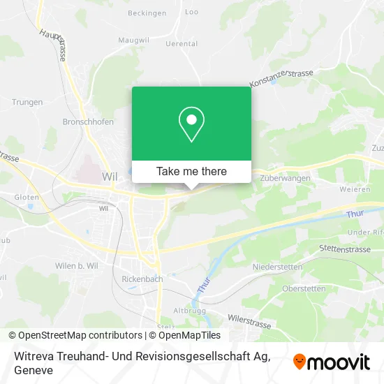 Witreva Treuhand- Und Revisionsgesellschaft Ag map