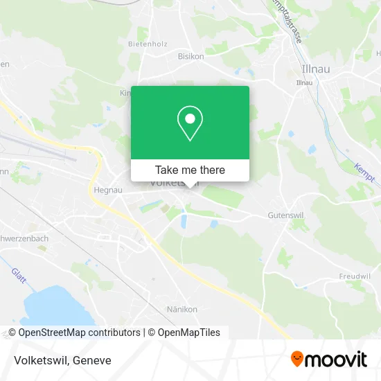 Volketswil map