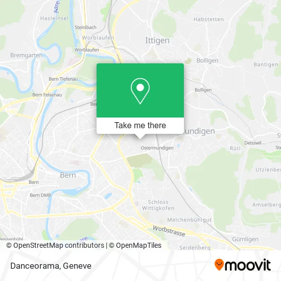 Danceorama map