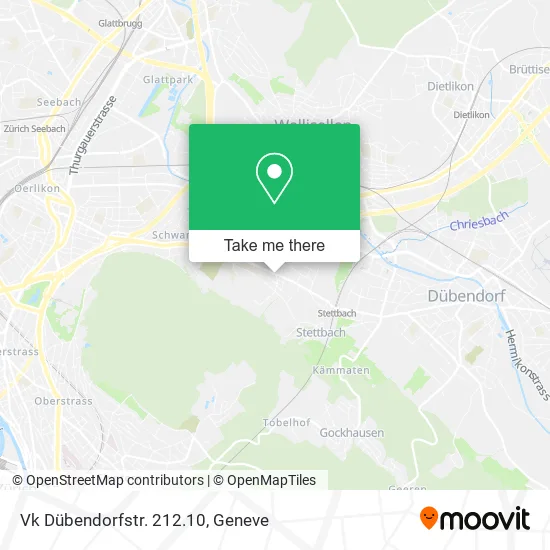 Vk Dübendorfstr. 212.10 map