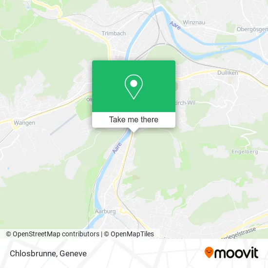 Chlosbrunne map