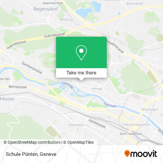 Schule Pünten map