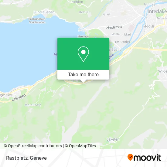Rastplatz map