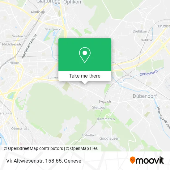 Vk Altwiesenstr. 158.65 map