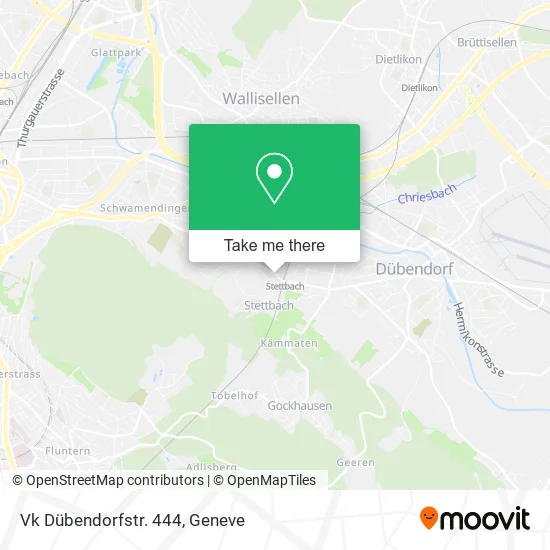 Vk Dübendorfstr. 444 map
