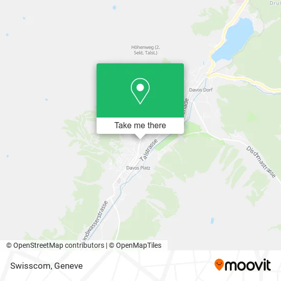 Swisscom map